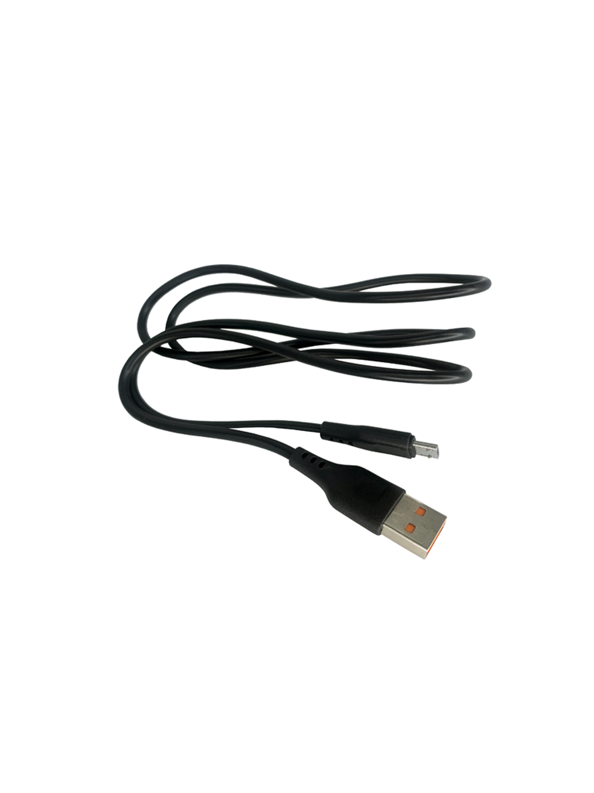 Кабель для зарядки, черный, MICRO USB, 1.0М, 2.4А