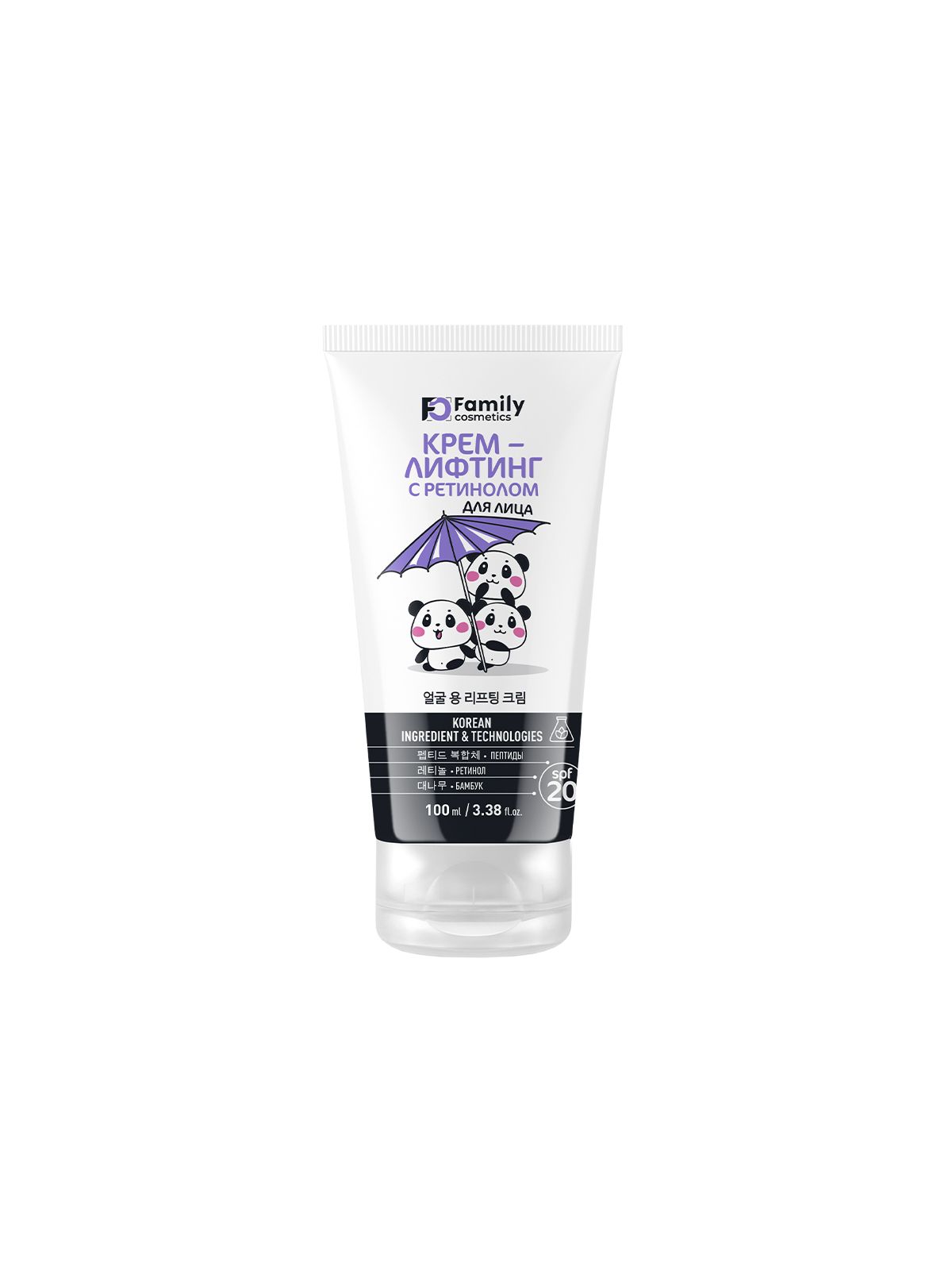 Крем-лифтинг с ретинолом  для лица Family Cosmetics, 100мл