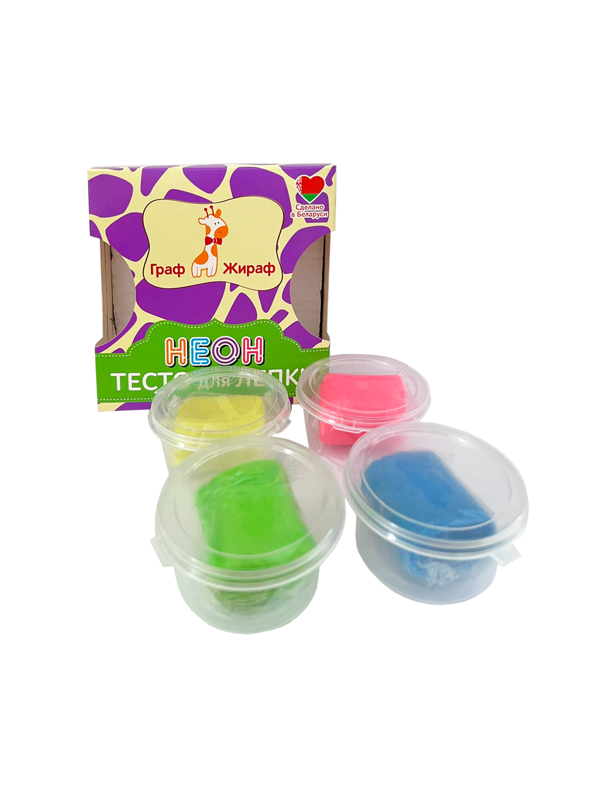 Интернет-магазин детских игрушек - Набор для лепки из пластилина Genio Kids тесто 12 цветов TAV