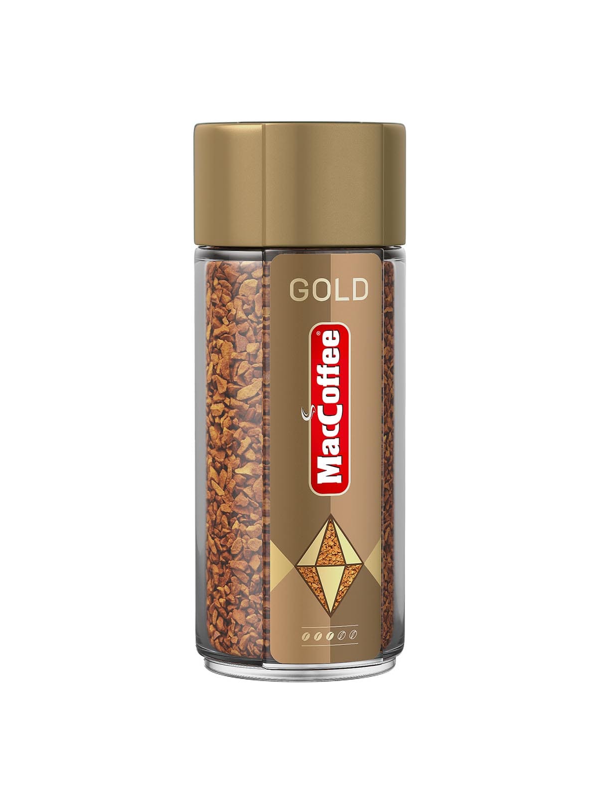 Кофе натур.раствор сублимир  MacCoffee Gold ст/б 100г