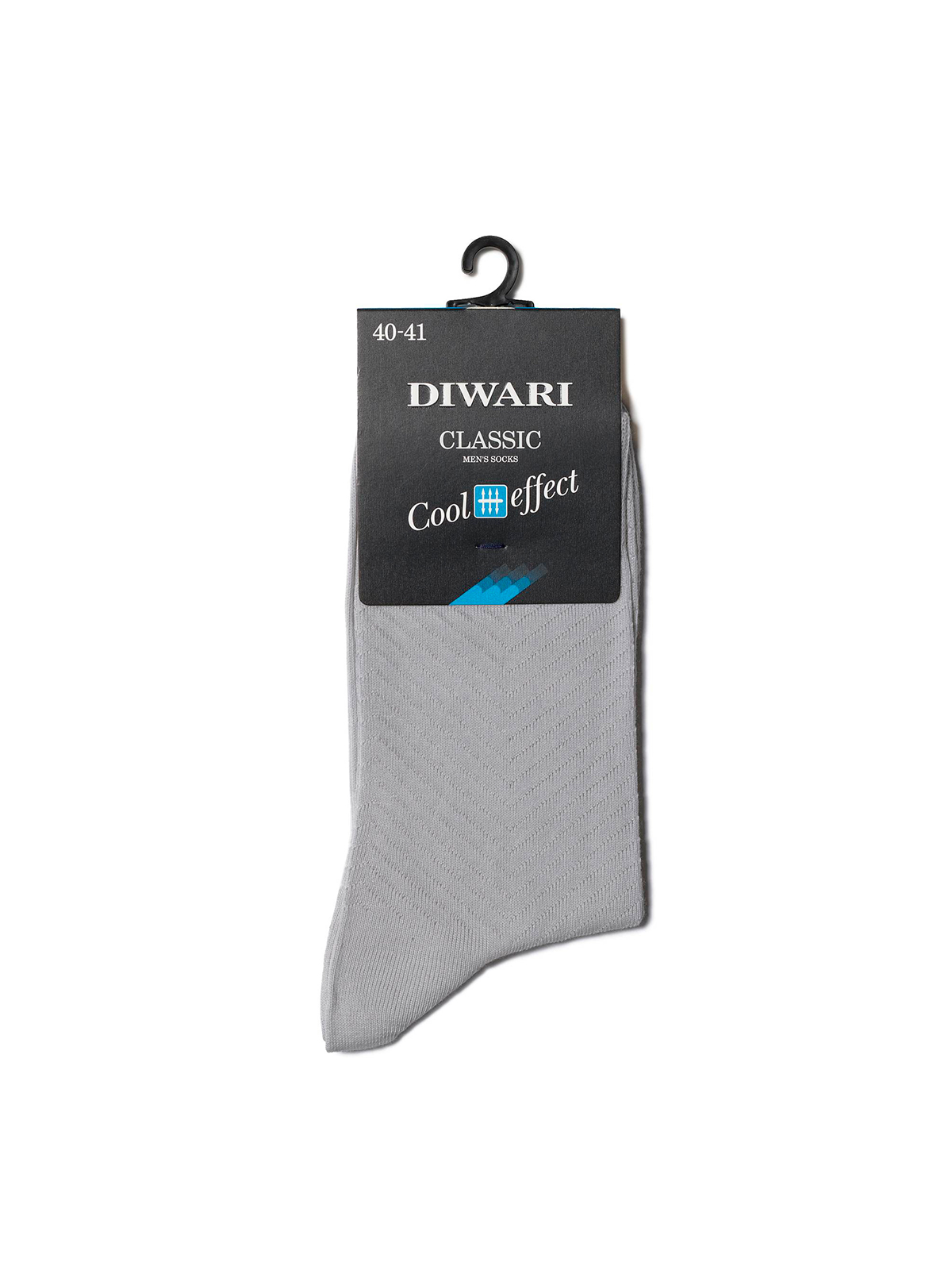 Носки мужские DIWARI CLASSIC COOL EFFECT р.25, 010 серый
