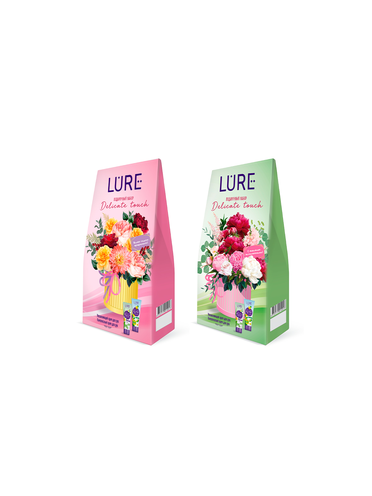 Подарочный набор LURE Delicate Touch: BIO-Крем для рук 2 шт. по 75 мл