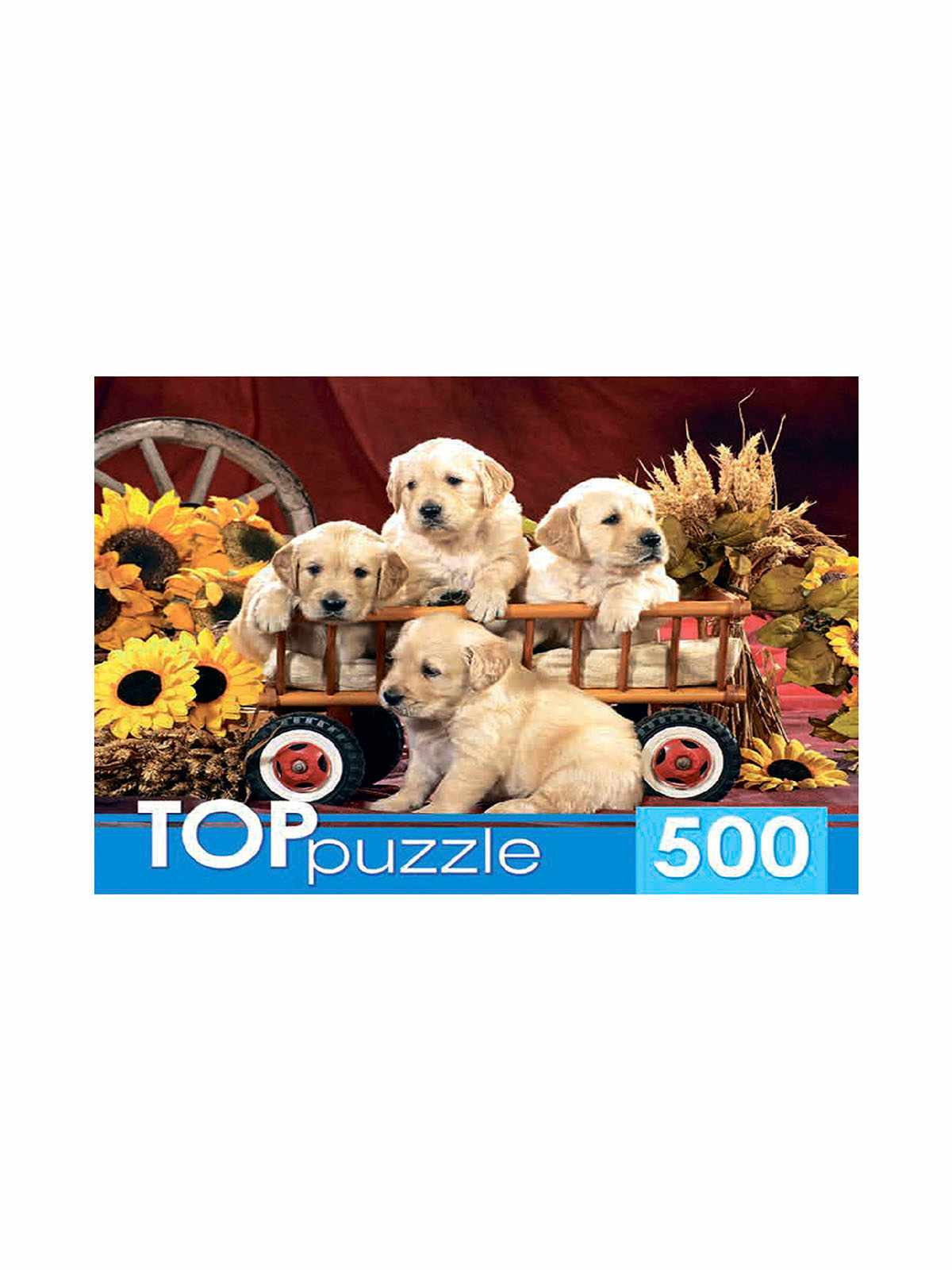 TOPpuzzle. ПАЗЛЫ 500 элементов в асссортименте. ФМ 10шт.