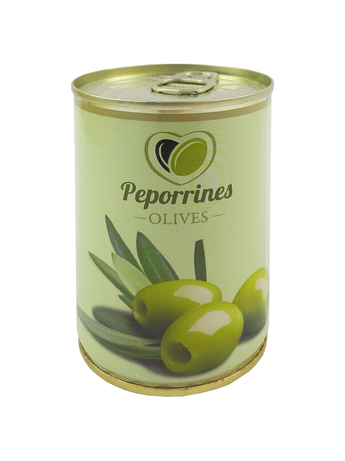Оливки зеленые без косточки "Peporrines" 280 г