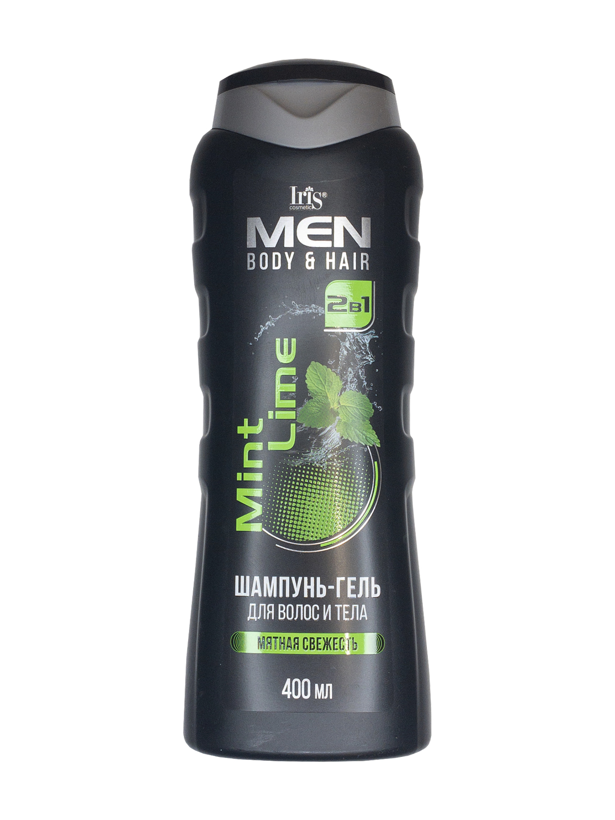 Шампунь - гель для волос и тела 400мл  "Mint Lime" Лайм и мята