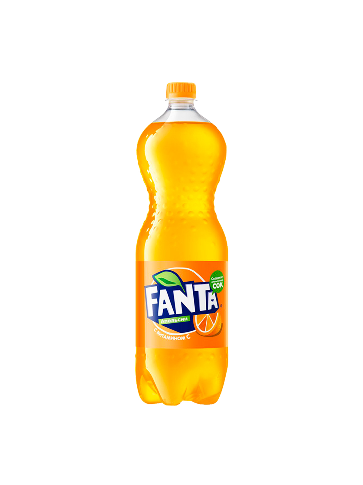 Напиток безалкогольный газированный обогащенный "Фанта" Апельсин"1,5л