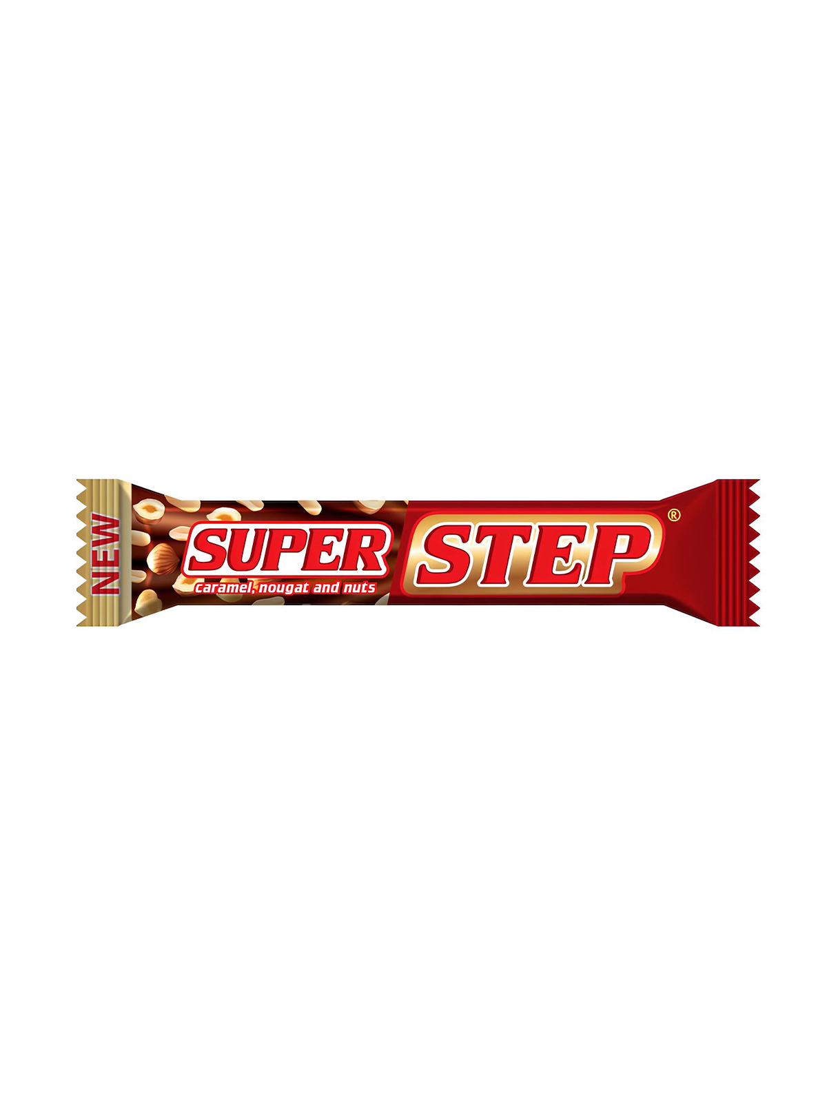 Конф.глаз."Super Step" нуга, арахис, карамель 65г