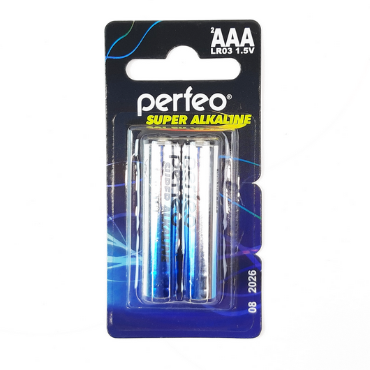 Батарейка Perfeo LR03/2BL mini Super Alkaline