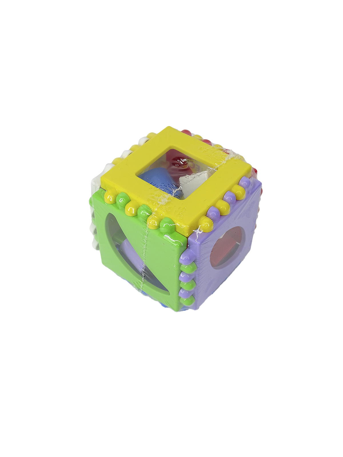 Логический куб маленький, 8х8х8см