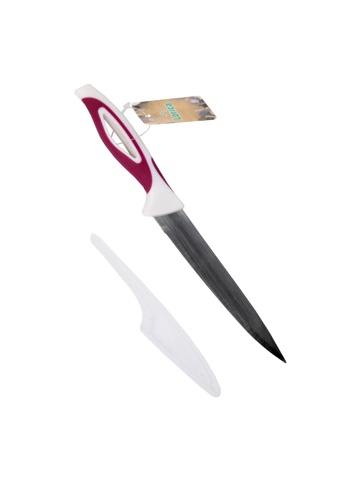 Нож кухонный в чехле, 12,7 см, микс цвета