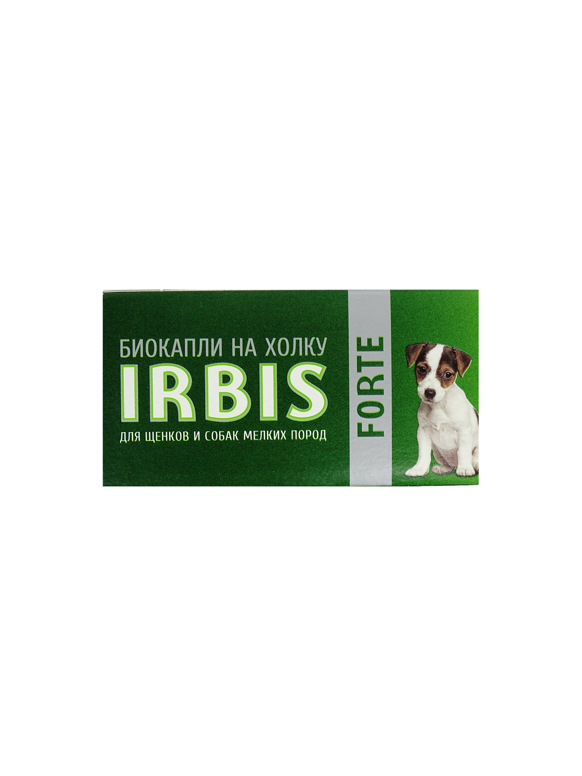 Биокапли на холку для щенков и собак мелких пород ИРБИС "ФОРТЭ", 1 флакон/2 мл