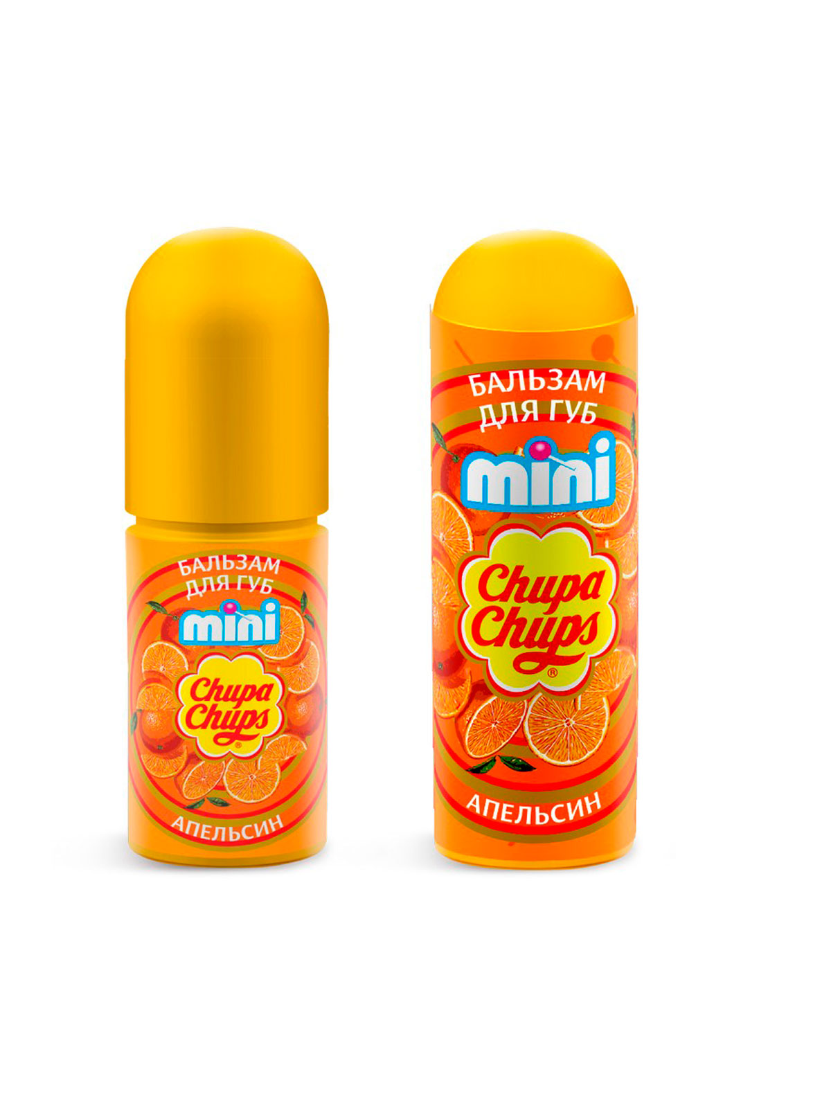 Бальзам для губ Chupa Chups mini Апельсин  3,8 гр