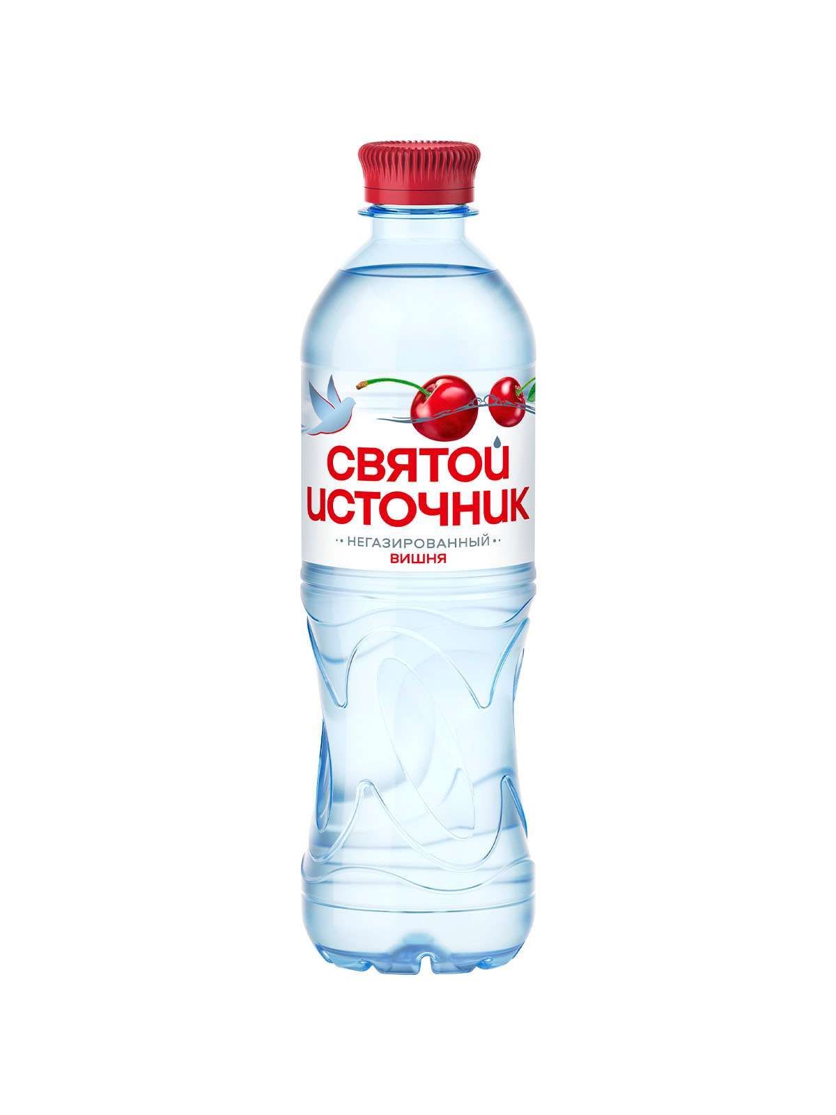 Напиток безалк. Негаз. "Святой Источник" со вкусом вишни 0.50 л ПЭТ