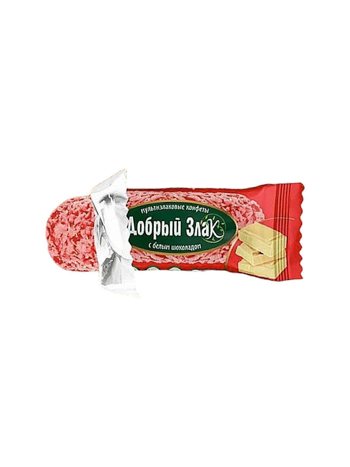 Конфеты "Добрый Злак" с белым шоколадом и вкусом вишни, 150 г