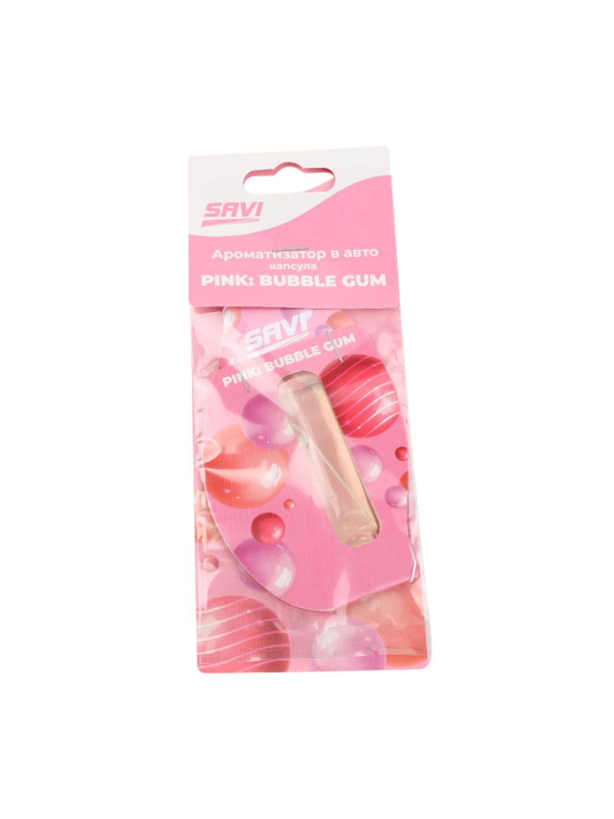 Ароматизатор в авто, капсула, 5 мл, Pink: Bubble gum
