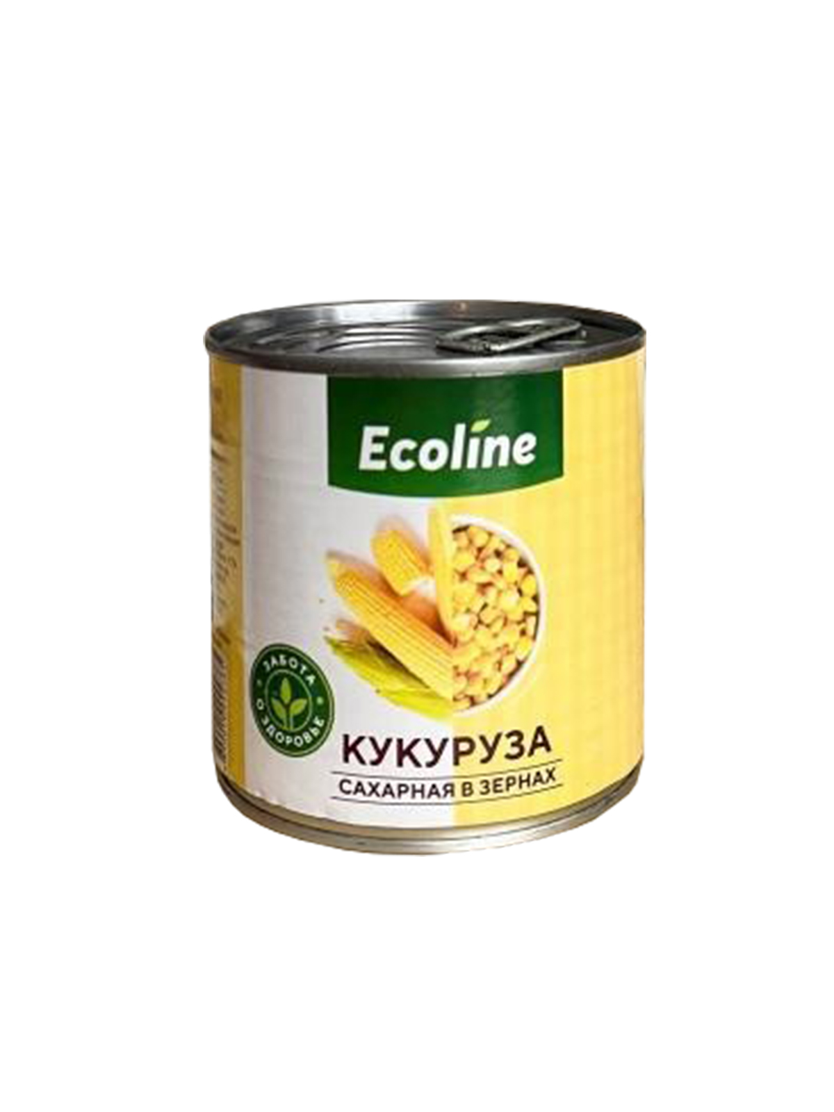 Кукуруза сахарная консерв.  «Ecoline» new, ж/б 400 г, Молдова