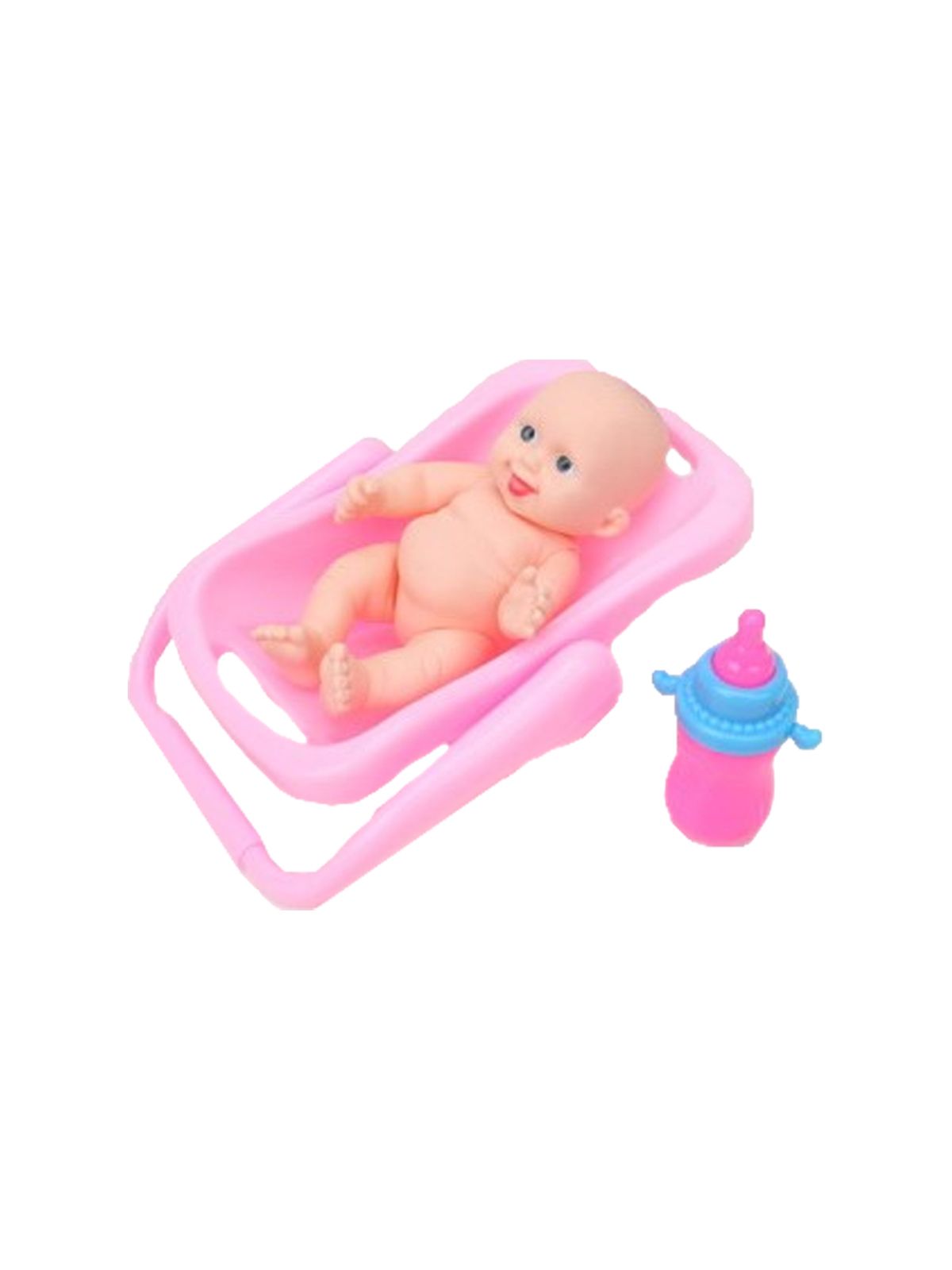 Игрушка Кукла-пупс c переноской, для детей старше 3-х лет (пластик) в ассортименте