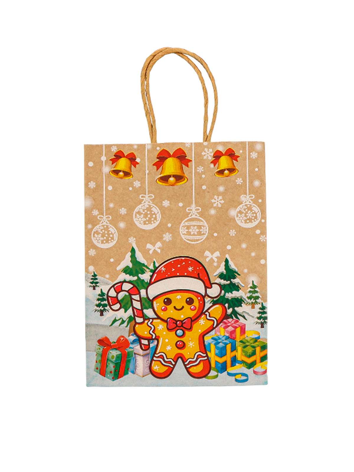 Пакет подарочный "Тайный Санта", 21*15*8 см (XMASGB939)