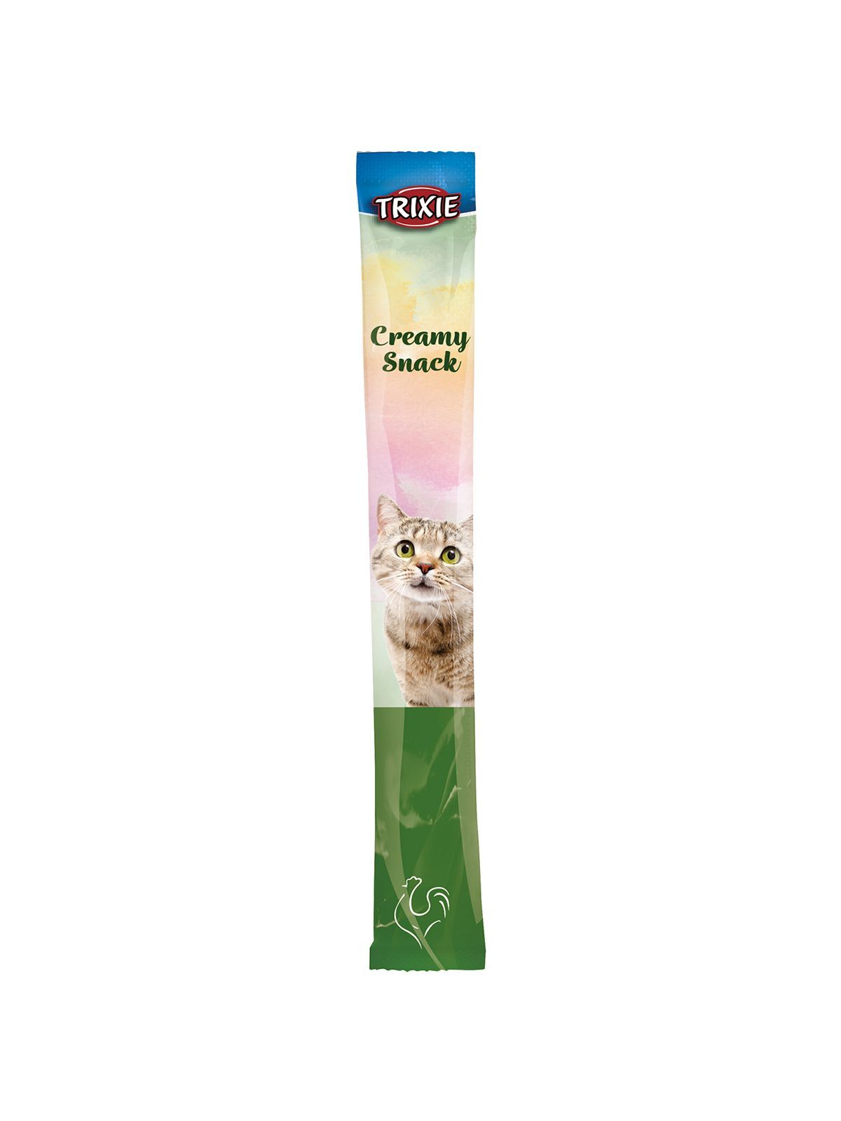 Лакомство "TRIXIE Creamy Snacks" для кошек, курица без глютена и сахара, 14г*5шт
