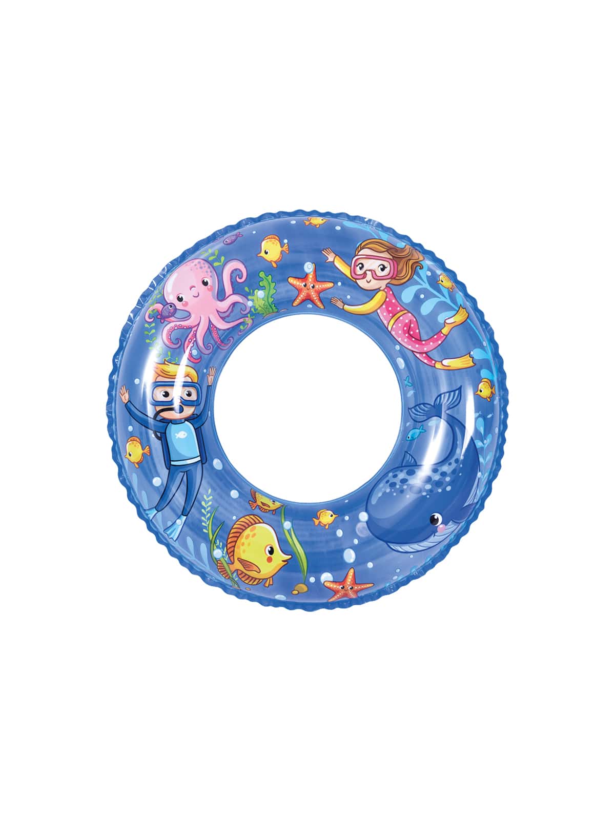 Круг для плавания надувной "Play Market" Синий окекан, ПВХ, 60см