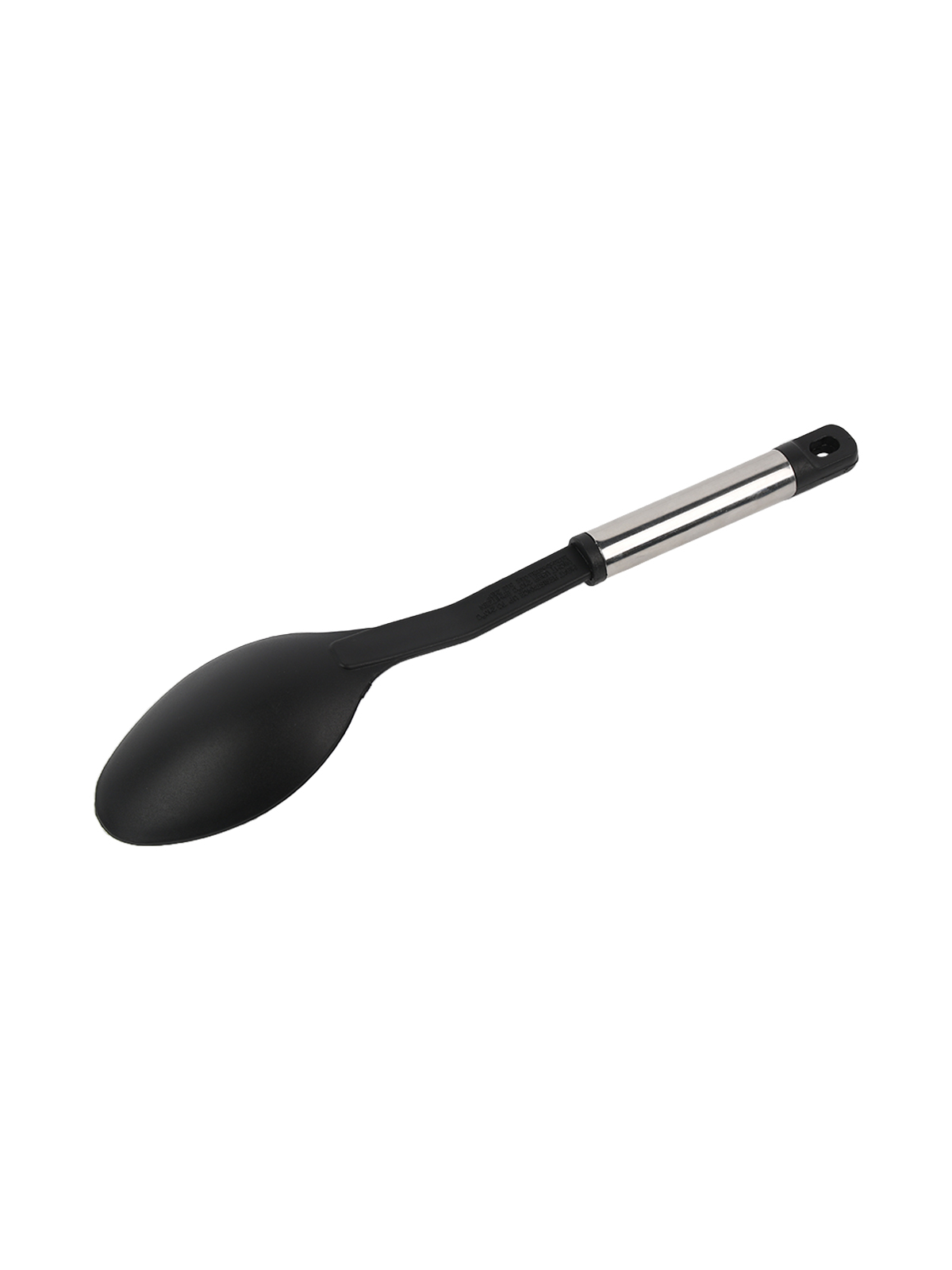 Ложка кухонная , ручка нержавеющая сталь, черный(PR-009)