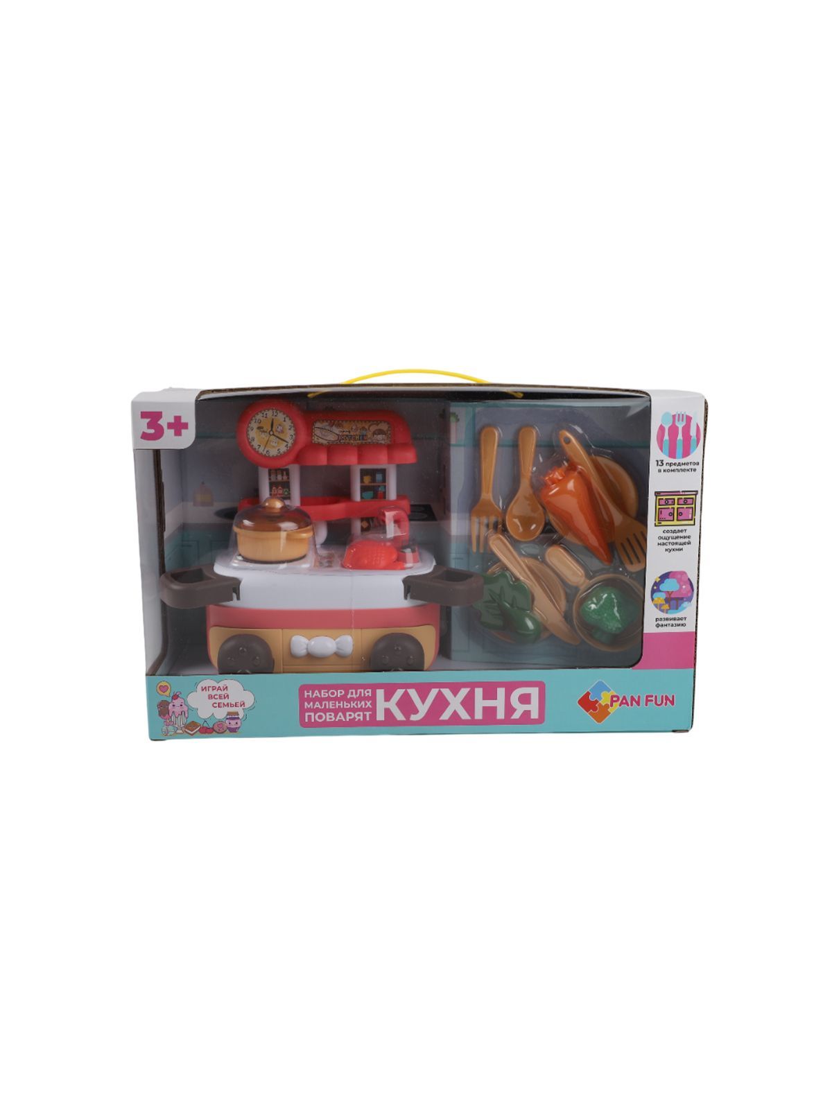 Игрушка с товарным знаком "PAN FUN" из полимерных материалов
Набор "Кухня"