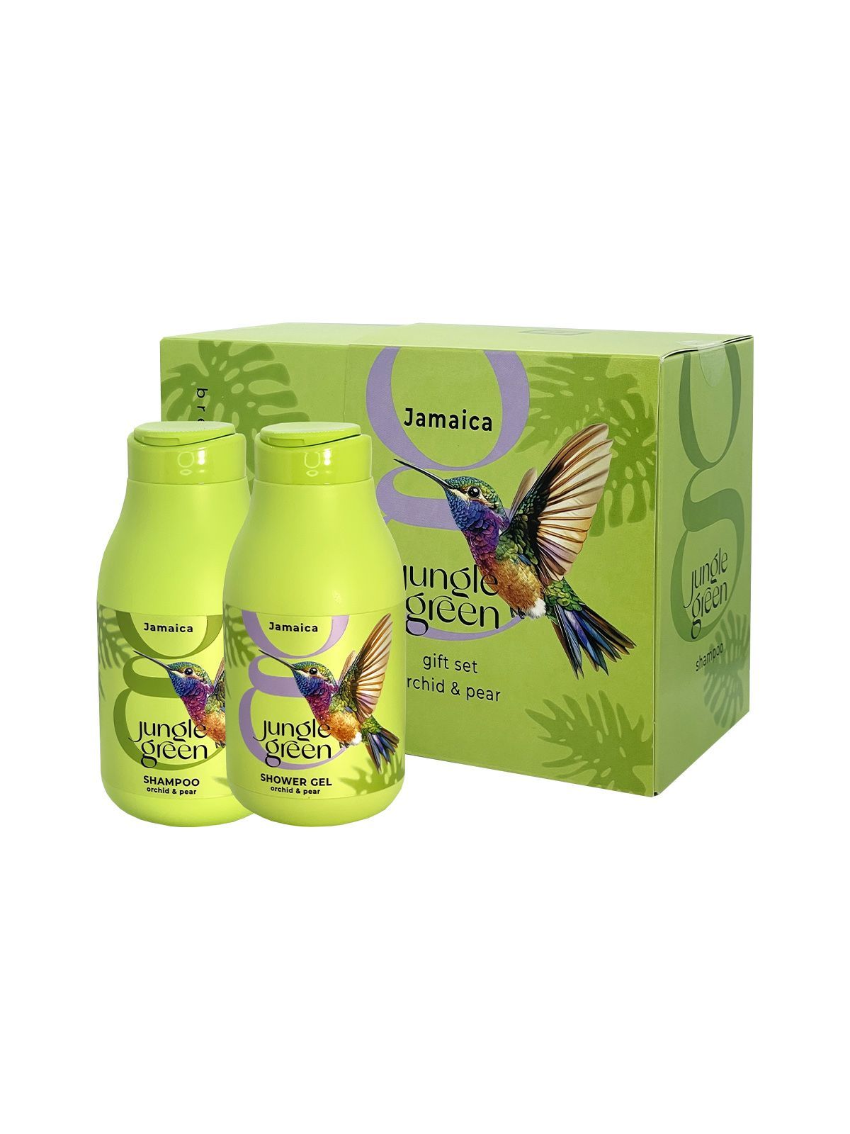 Под.набор Jungle Green JAMAICA (Шампунь 250 + Гель 250) Колибри
