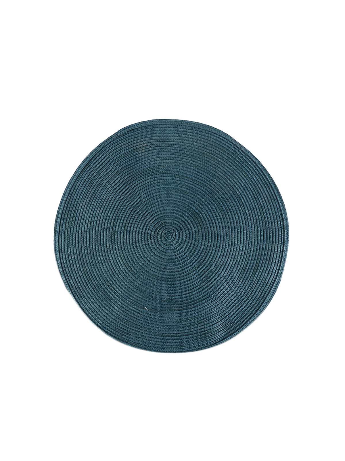 Салфетка плетеная круглая, d=37,5 см, пластик (TB003)