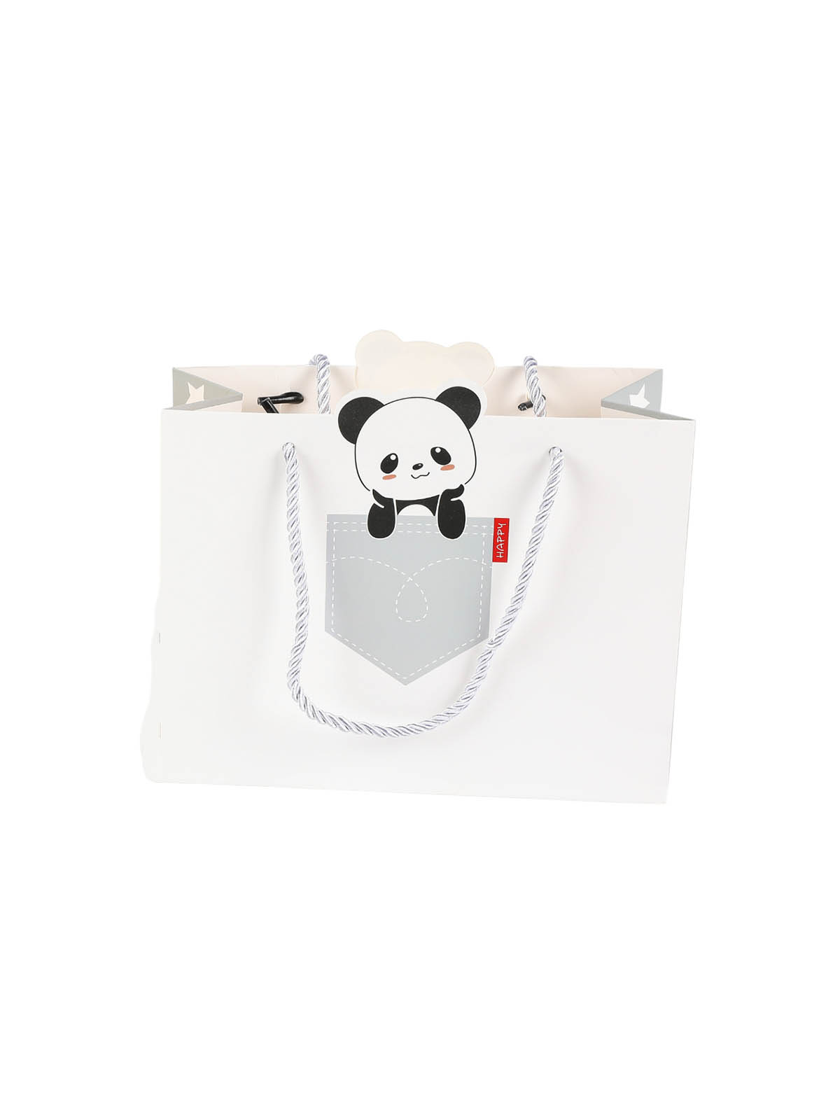 Пакет подарочный "Крошка Панда", 22*10*17 см