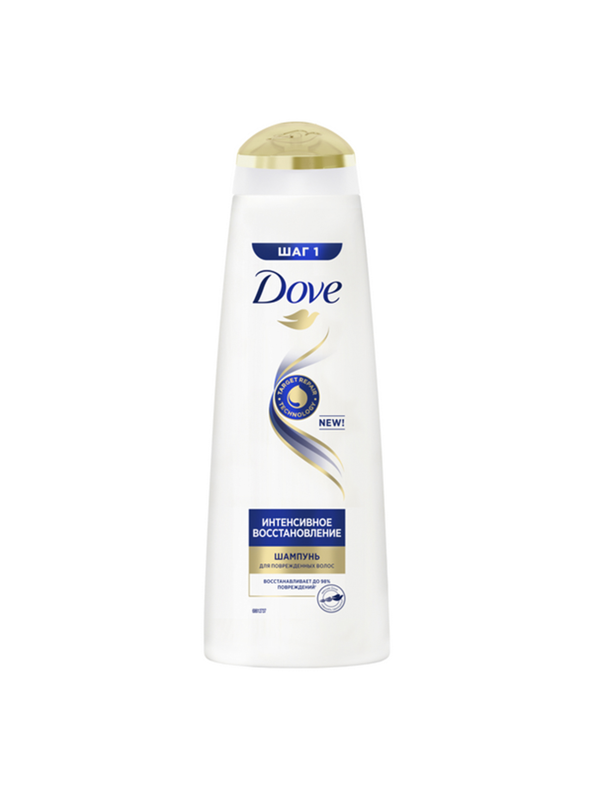 DOVE HAIR THERAPY  шампунь Интенс.восст. 380мл 