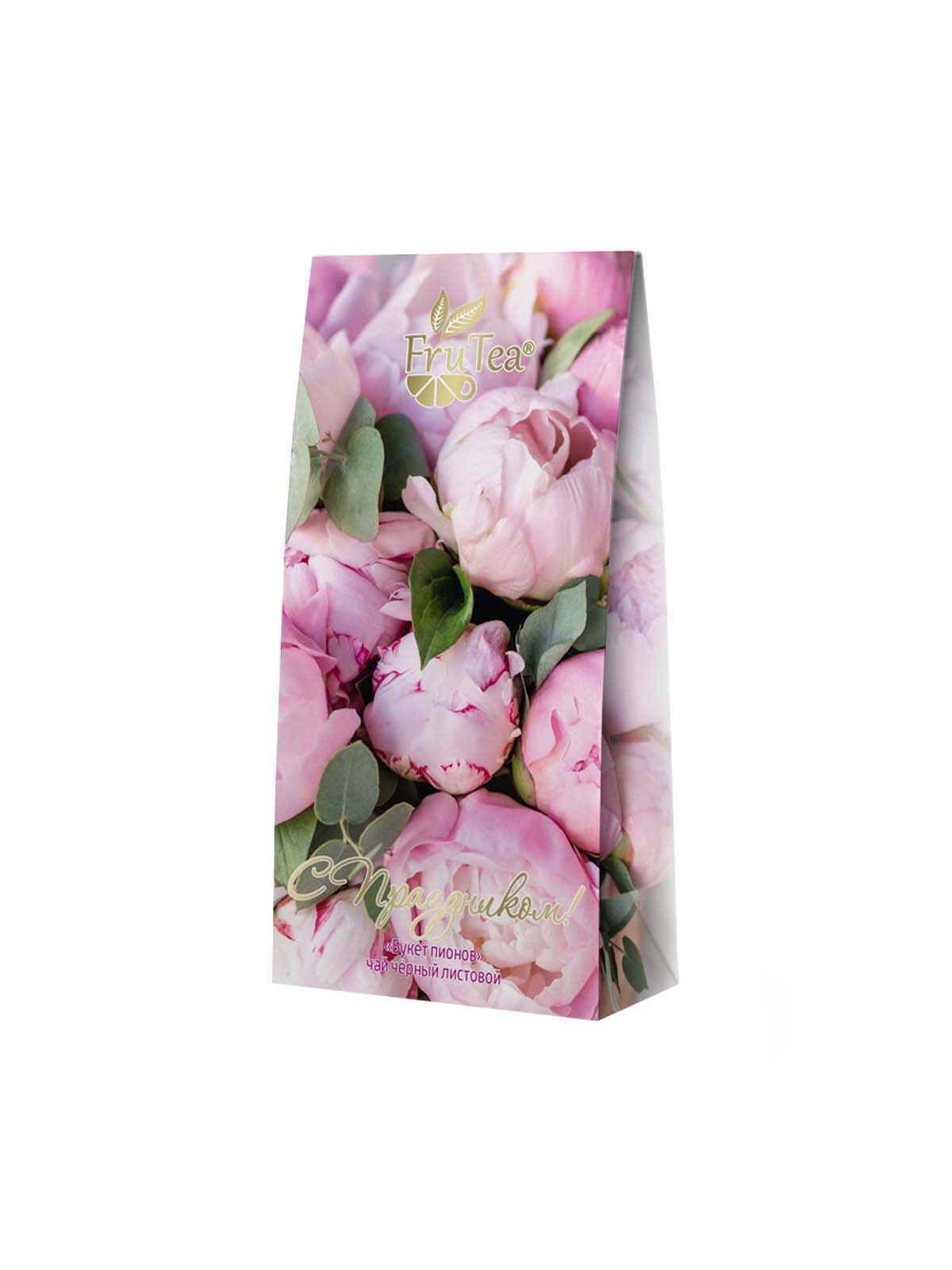 Чай черный листовой FruTea Букет пионов  50 г