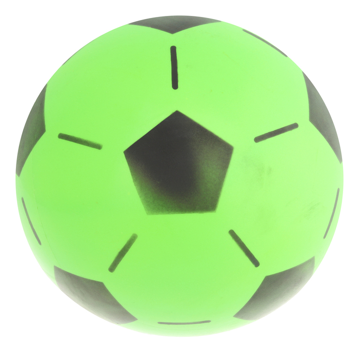 Мяч футбольный ПВХ, 22 см, микс цвета