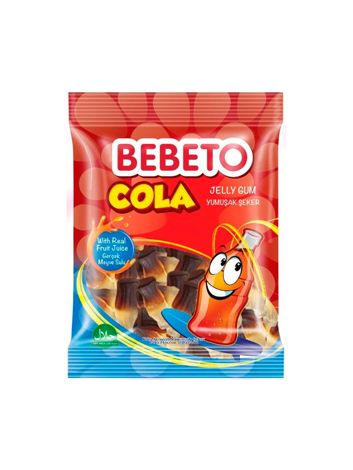 Жевательные конфеты  ВЕВЕТО COLA со вкусом колы 70г