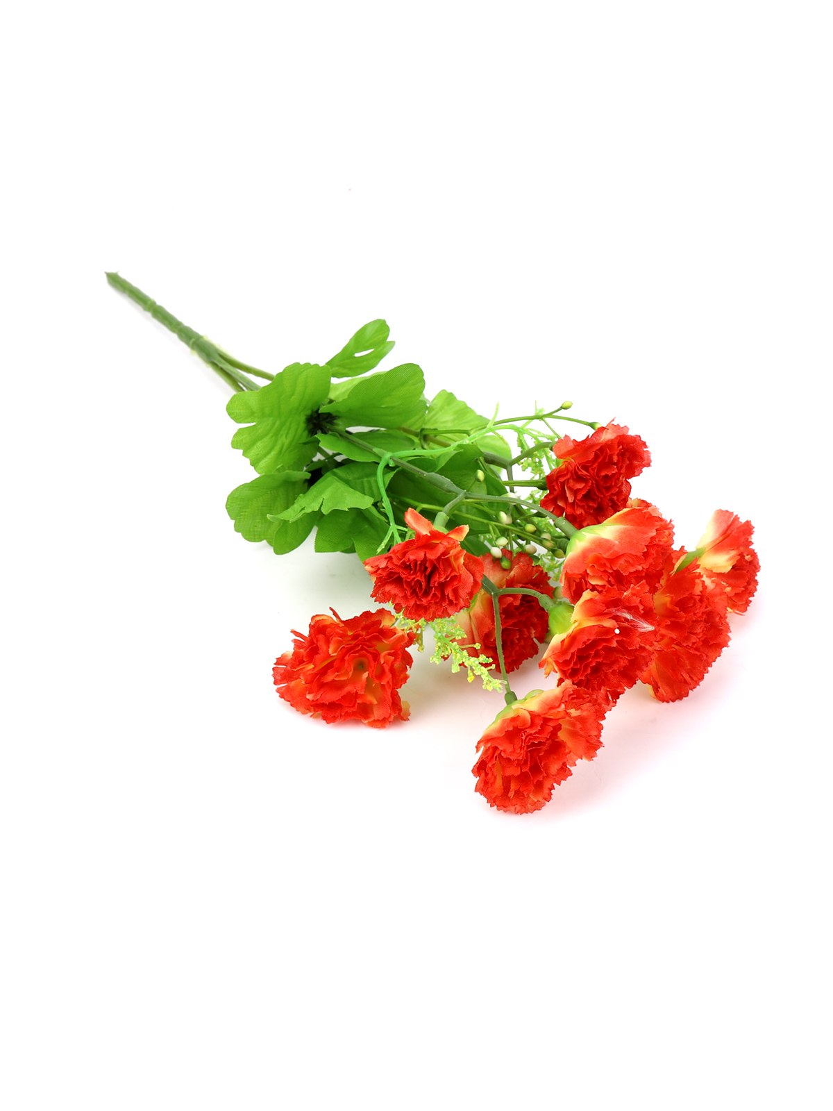 Букет искусственный "Гвоздика малая", 10 цветков, 33 см, в асс-те