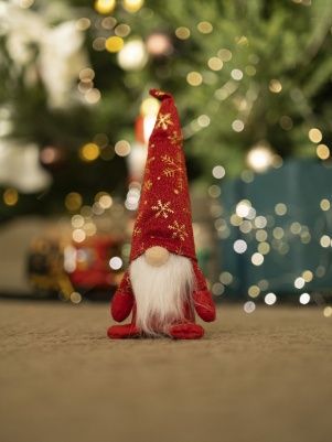 Украшение декоративное "Зимний гном", 25 см