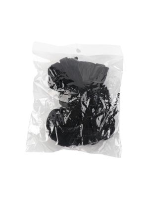 Шнурки для обуви, 6 пар, длина 1 м, черные