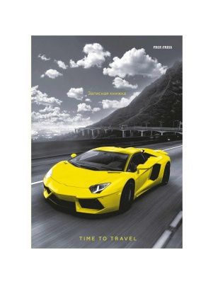Записная книжка А5 80л 7БЦ, глянц. ламинац, лен в асс-те ПХ, ЗК80-7361
