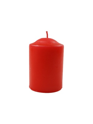 Свечи столбики Красный 56*80