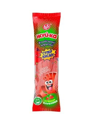 Жуй-ка в форме ремешков со вкус. Клуб. 150г.
