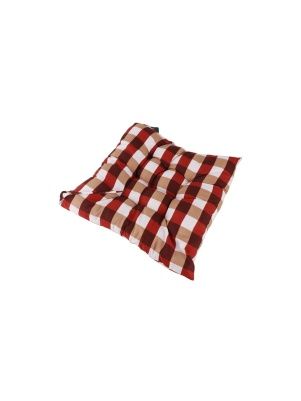 Подушка на стул с завязками "Мягкая", 39*39 см