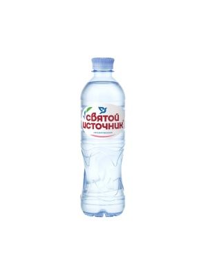 Вода  питьевая  негазированная Святой источник 0,5 л ПЭТ