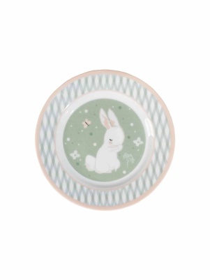 Тарелка мелкая "Bunny",  200 мм, "идиллия"