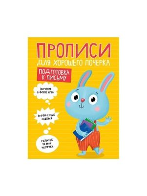 ПРОПИСИ для хорошего почерка 19,5х27,6см, 16стр, в ассортименте