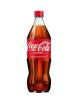 Напиток безалкогольный газированный "Кока-Кола"1л
