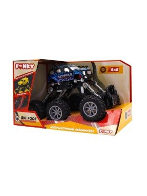 Инерционная машинка "Внедорожник" 6х6 Funky Toys, в ассортименте