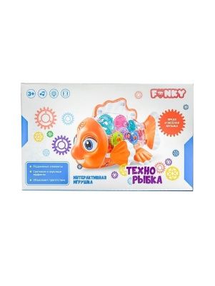Игрушка развивающая Техно, свет/звук, работает от батареек, ТМ Funky Toys , в ассортименте