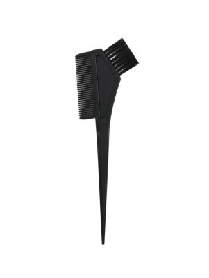 Расческа для окрашивания, черная, 20*6 см