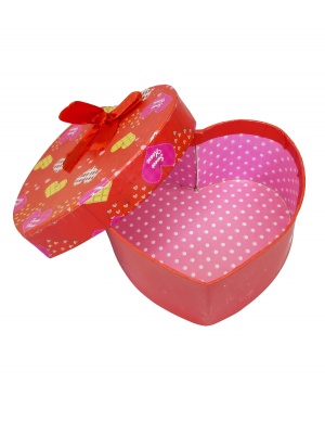 Коробка подарочная "Сердце с бантиком", 11*9*5 см