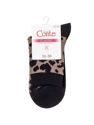 Носки женские CONTE ELEGANT CLASSIC, р.23-25, 682 кофейный