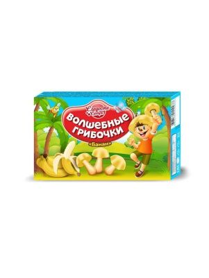 Печенье "Волшебные грибочки с банановым вкусом" 45 г